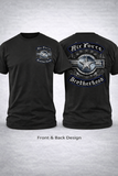 US Air Force Steel Wings Brotherhood Licensed Shirt | Silver Foil USAF Apparel | Biker Rocker Veteran T-Shirt (Copy)