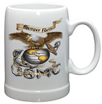 EAGLE USMC Stoneware Mug