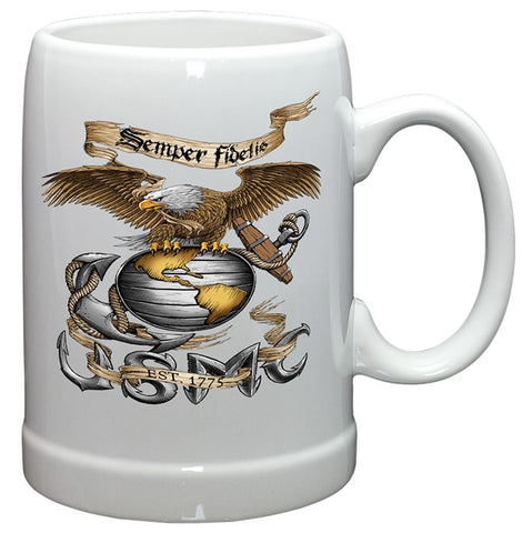 EAGLE USMC Stoneware Mug