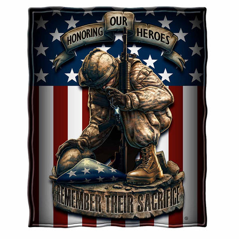 Honor Our Heroes Premium Blanket