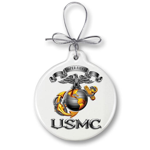 USMC-SEMPER FIDELIS Christmas Ornament