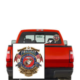 USMC BADGE OF HONOR Reflective Sticker