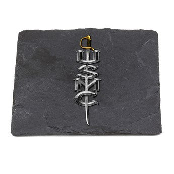 USMC SWORD Stoneware Coaster