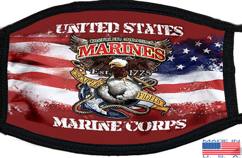 US Marine Corps Black Mask